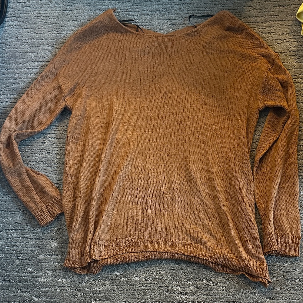 *NWT* Rust Crewneck Sweater